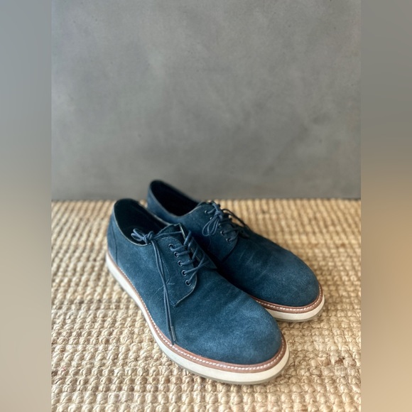 Aldo navy suede derbys - Picture 2 of 4